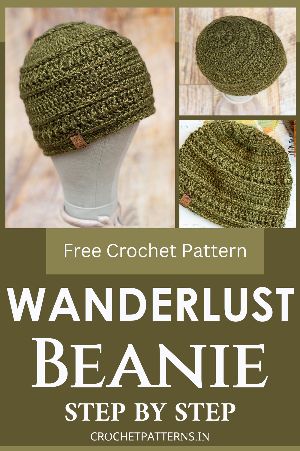 Crochet The Wanderlust Beanie