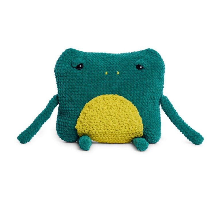 Crochet Fiona The Frog Pillow Toy Pattern