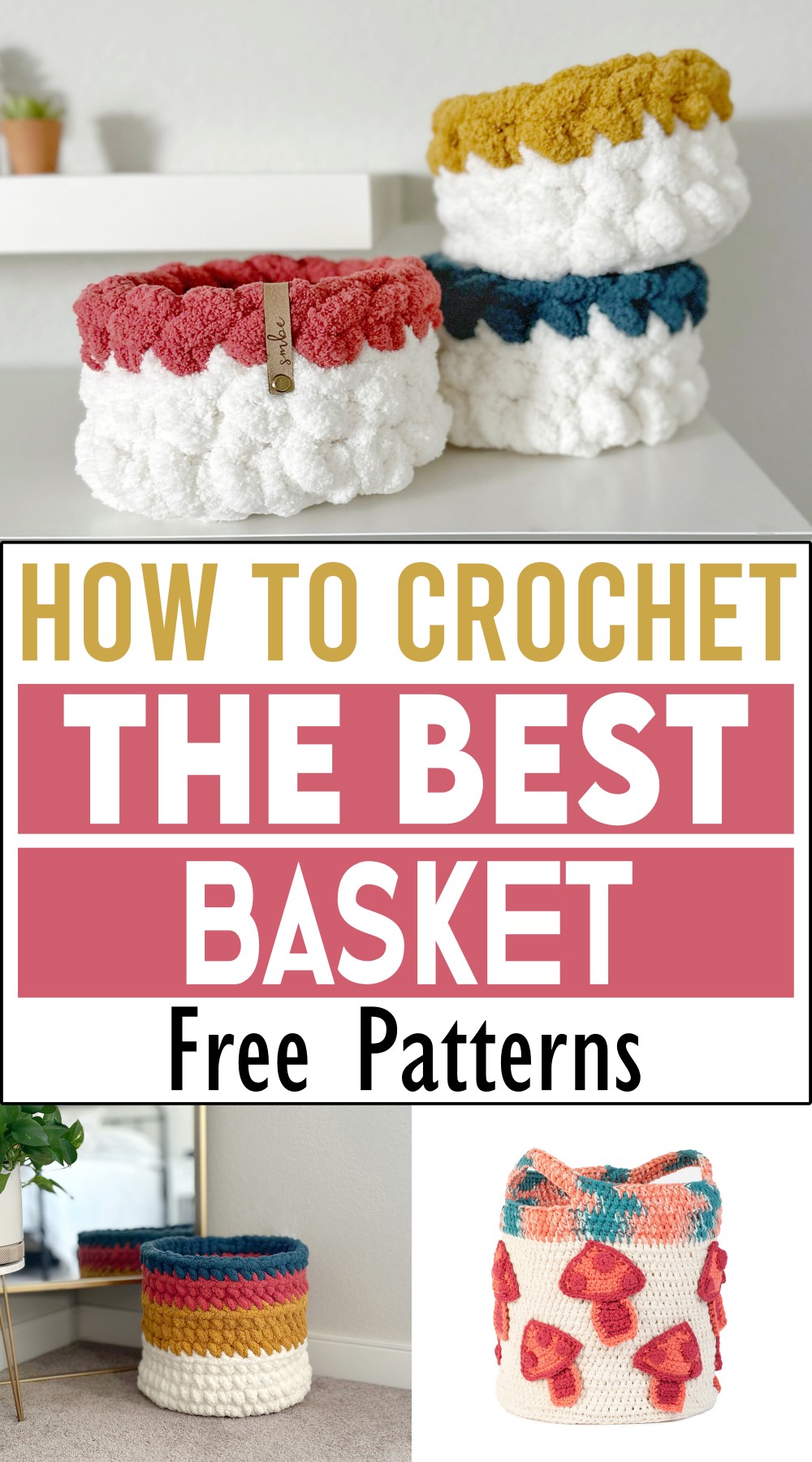 How to Crochet Basket 1