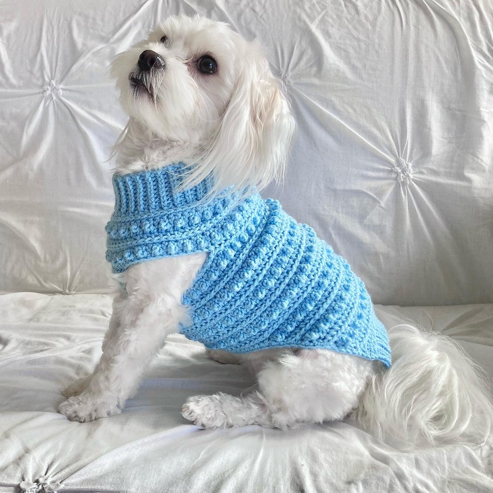 How to Crochet Lottie’s Spotty Doggy Jumper