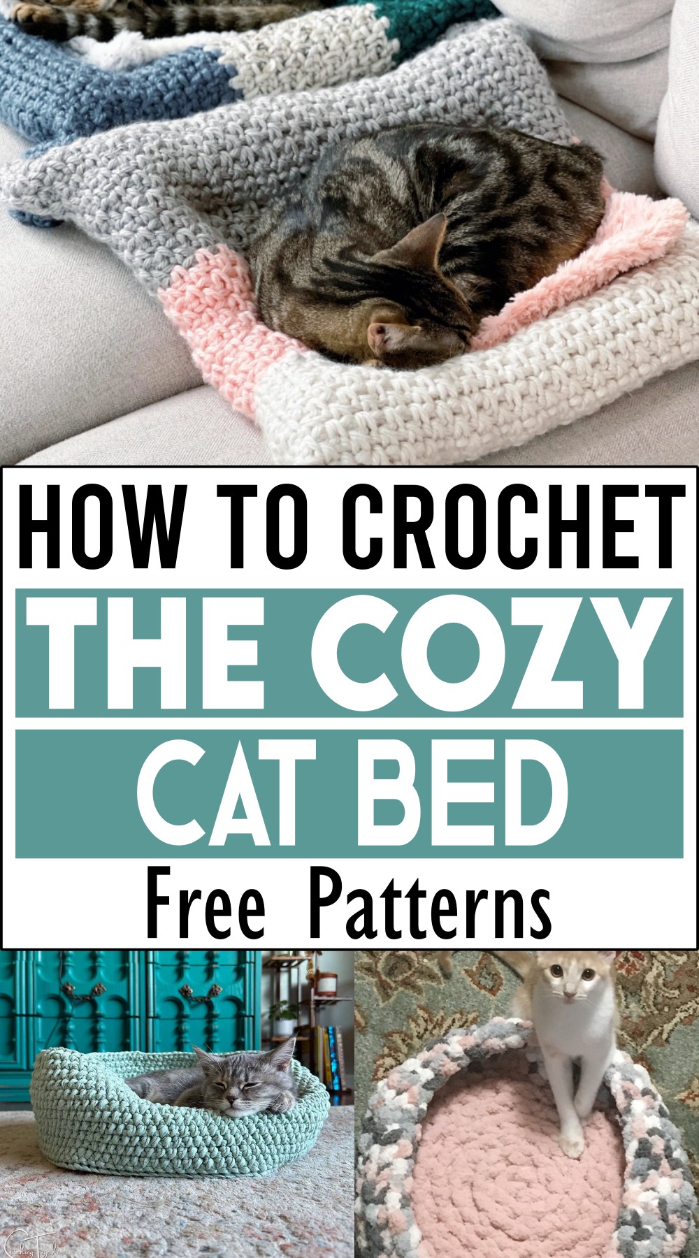 How to Crochet The Cozy Cat Bed