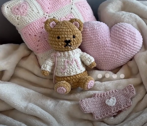 How To Crochet A Cute Teddy Bear 1