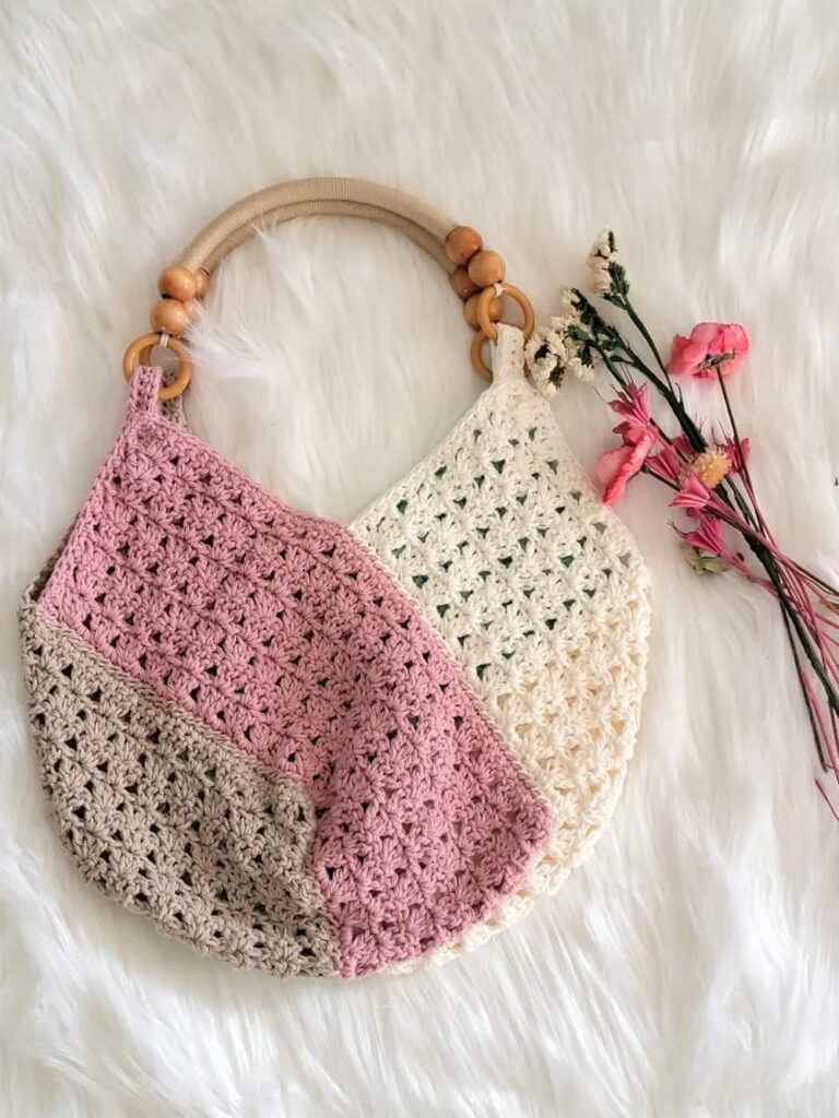 Crochet Spring Fling Bag Pattern For All Day Use