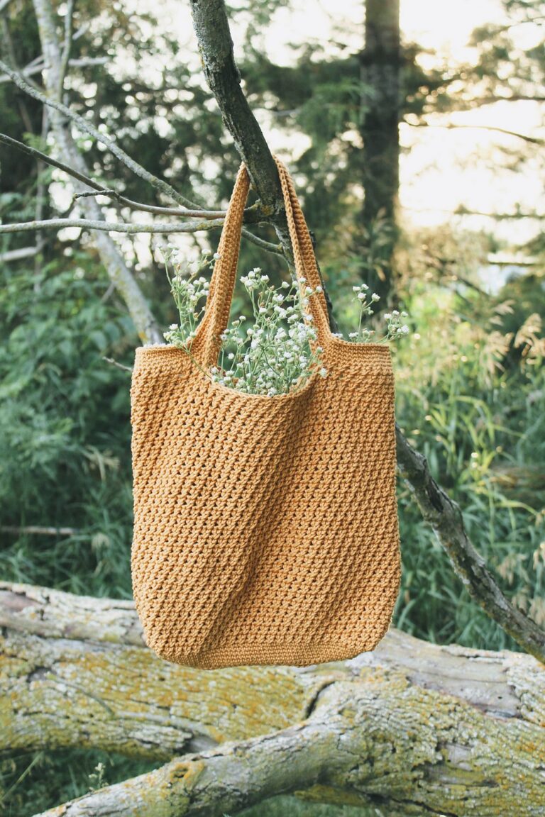 Crochet Summer Harvest Market Bag Pattern