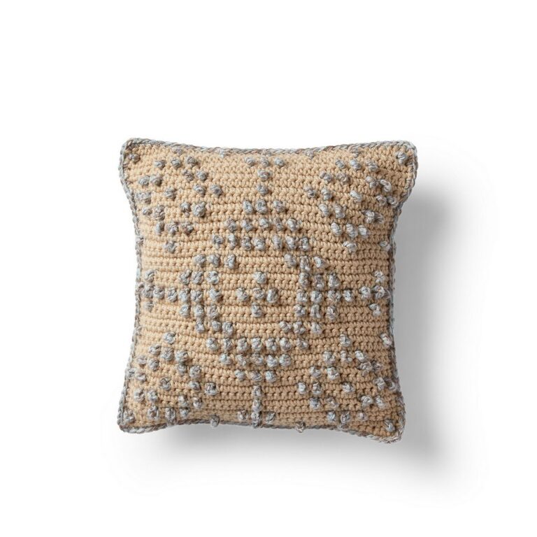 Unique Crochet Texturific Twist Pillow Pattern