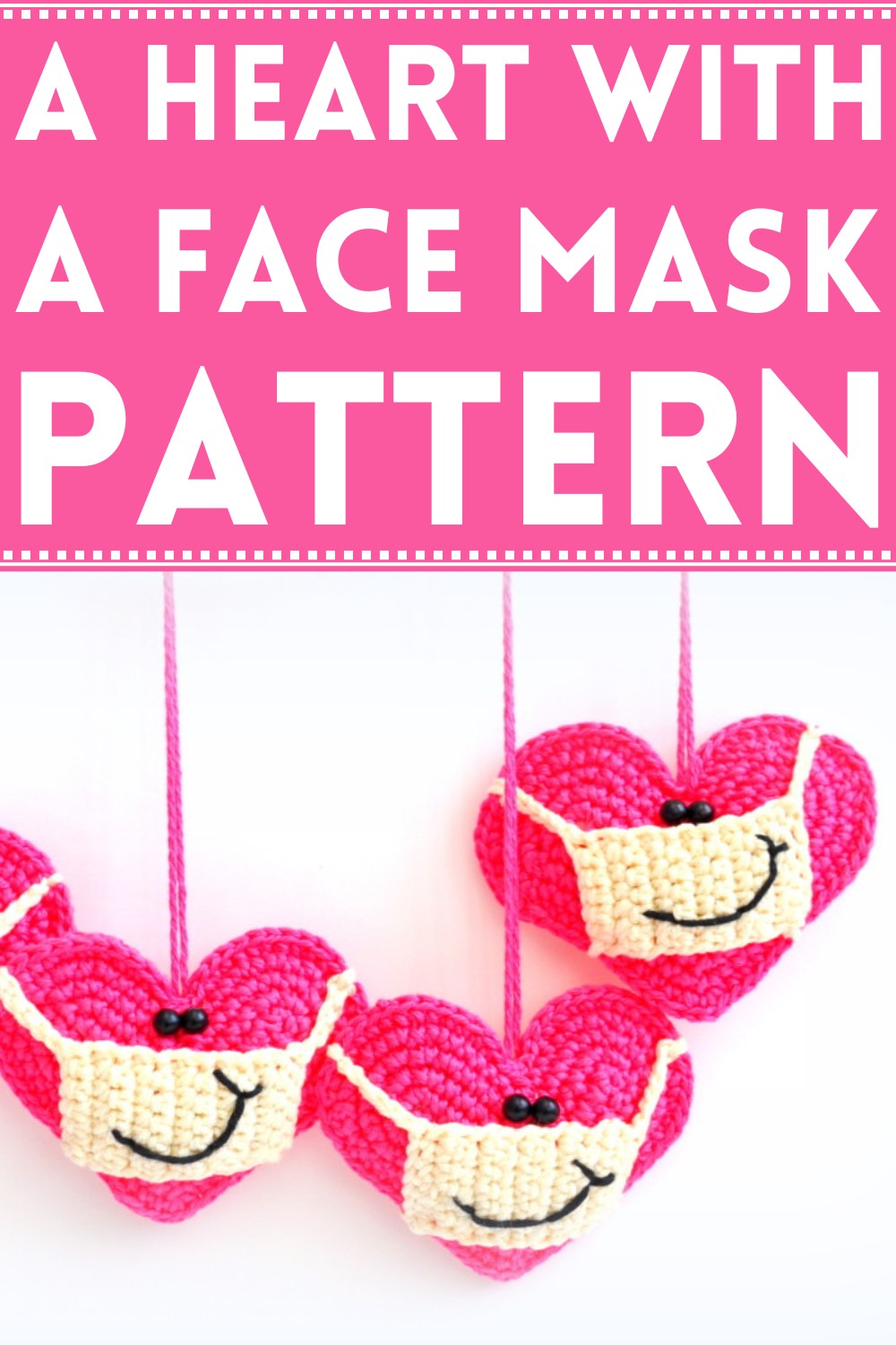 A Heart With A Face Mask