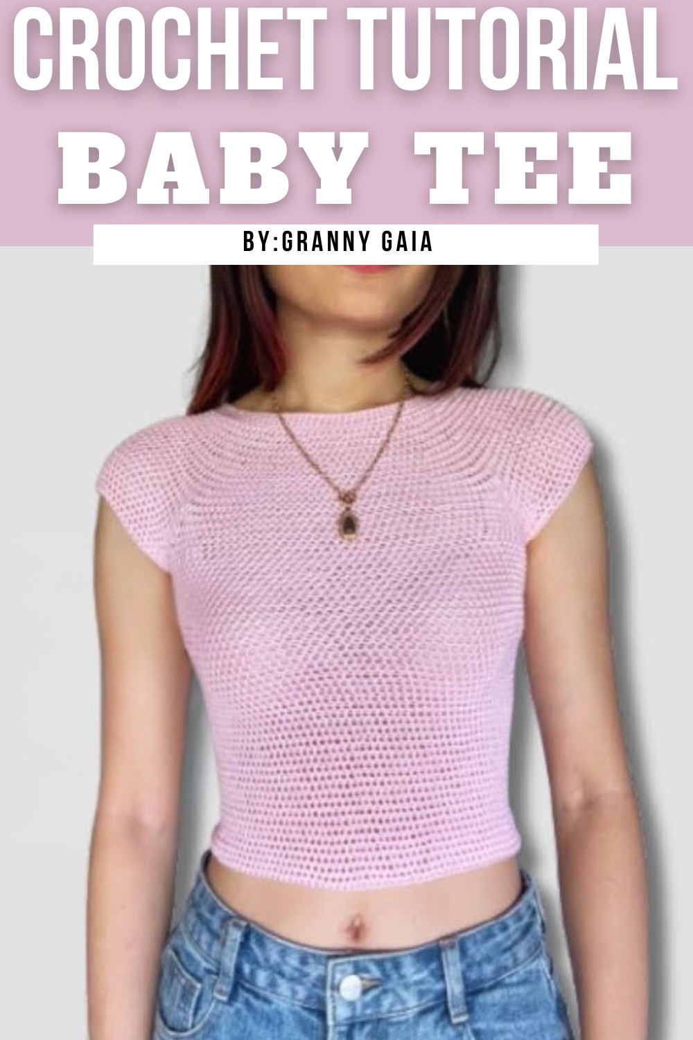 Crochet Baby Tee Tutorial