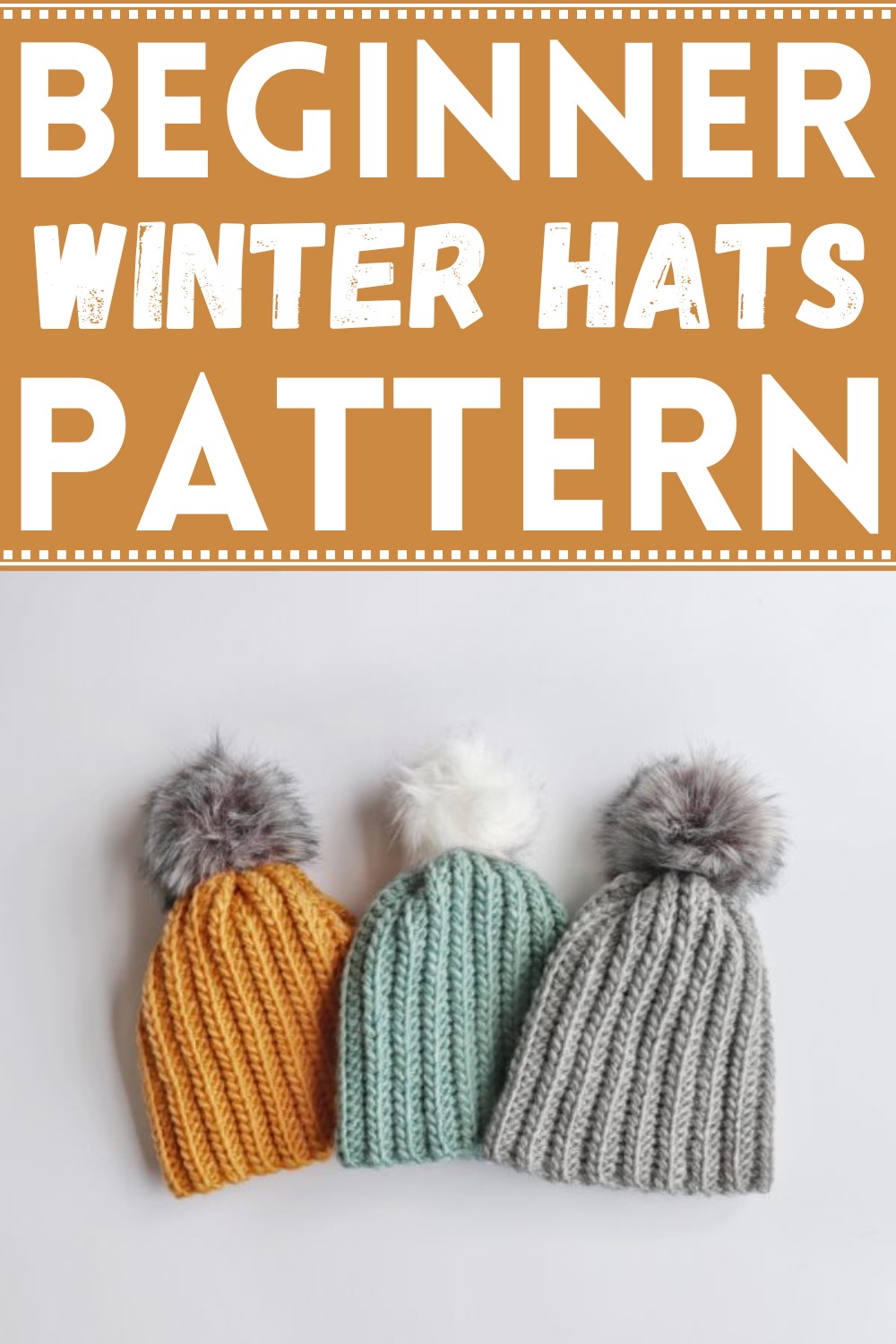 Crochet Beginner Winter Hats