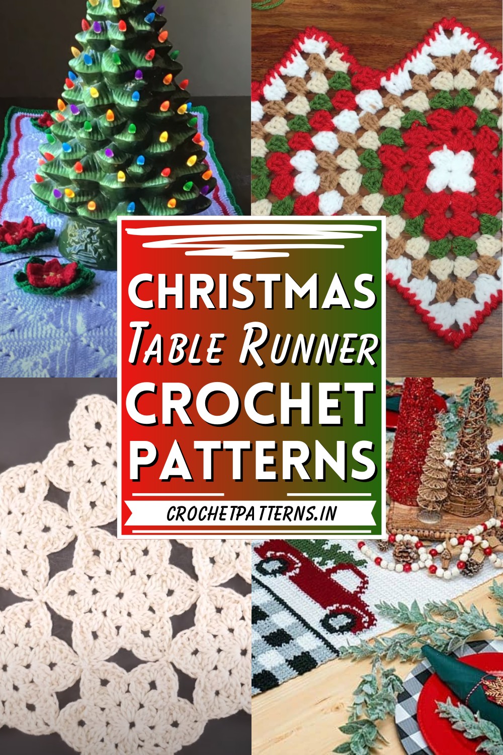 Crochet Christmas Table Runner Patterns