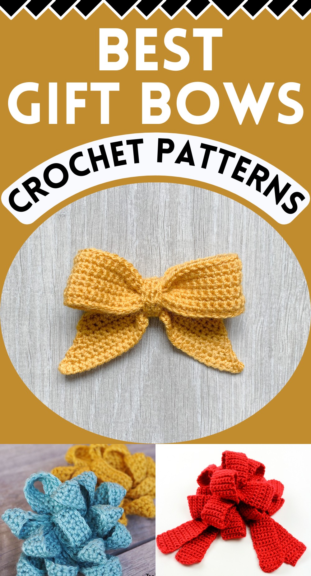 Crochet Gift Bows