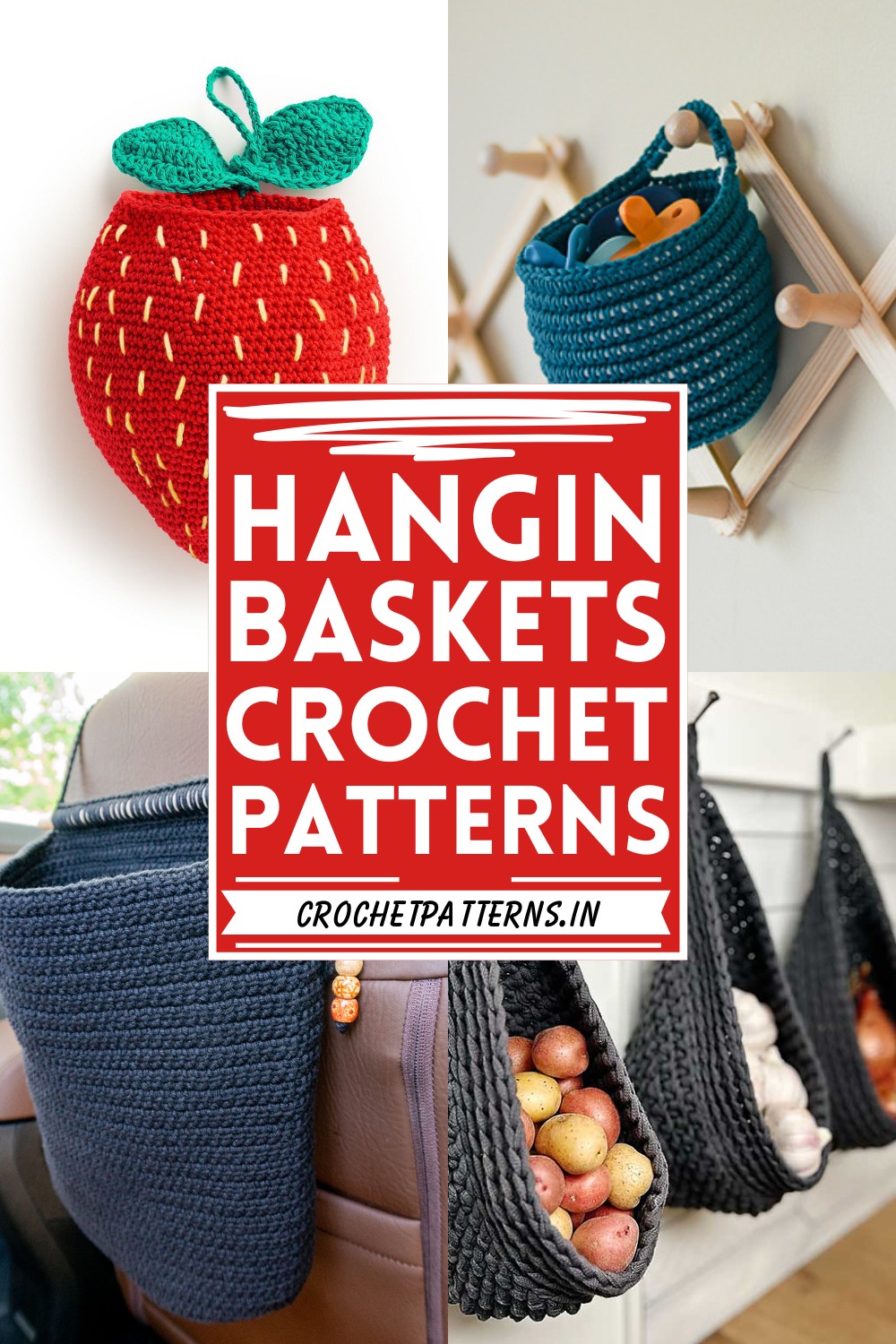 Crochet Hanging Basket Patterns