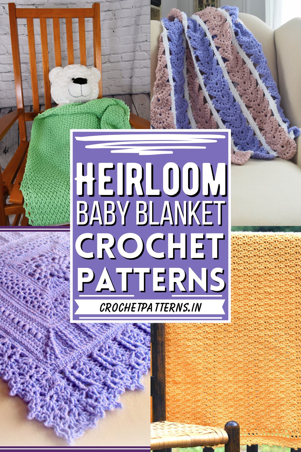 Crochet Heirloom Baby Blanket Pattern