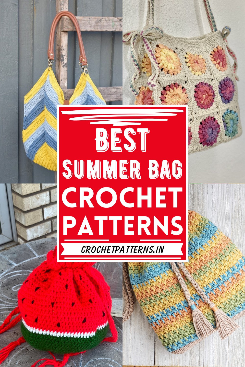 Crochet Summer Bag Patterns