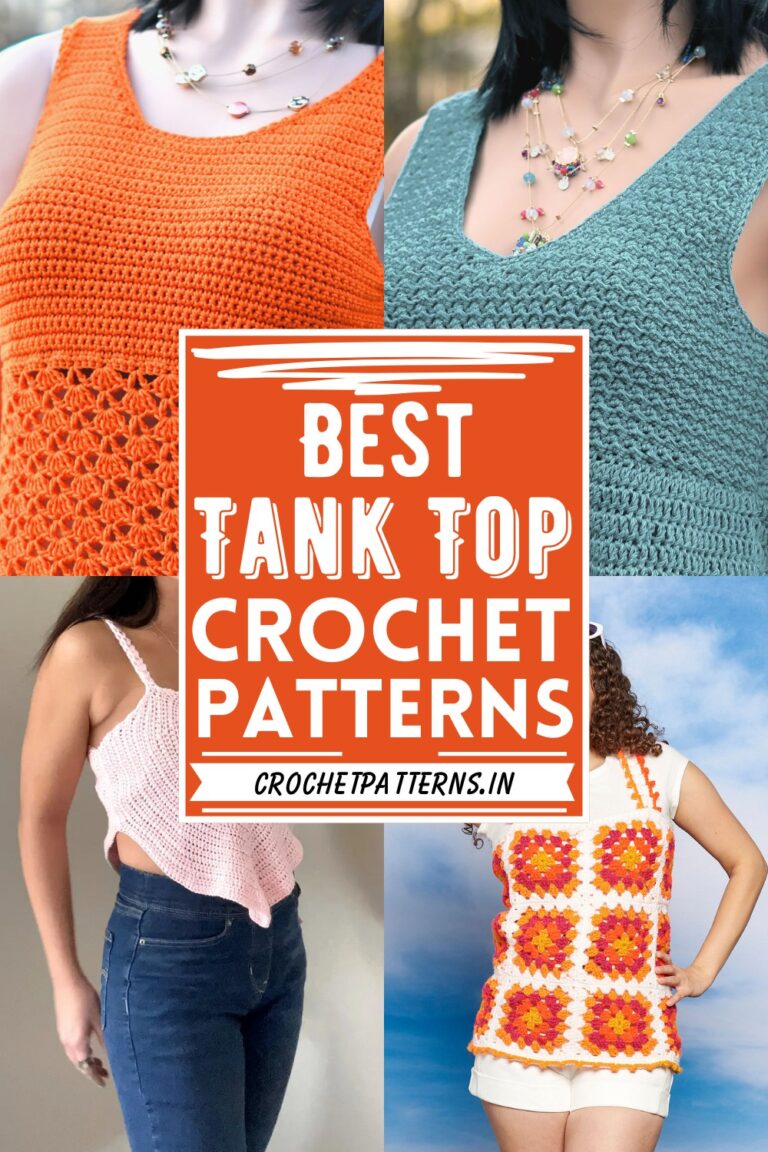 30 Free Crochet Tank Top Patterns
