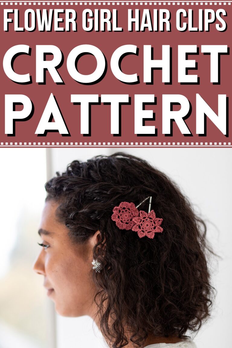Crochet Flower Clip Patterns For Style And Decorations
