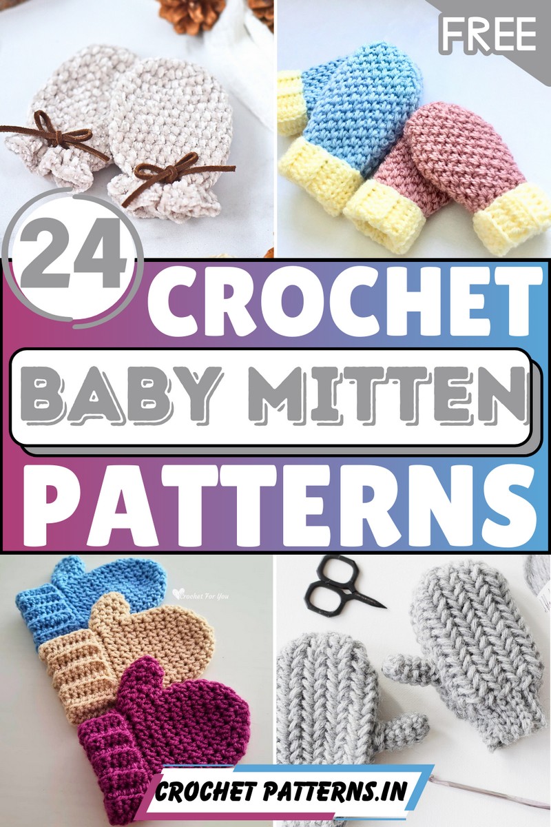 Free Crochet Baby Mitten Patterns