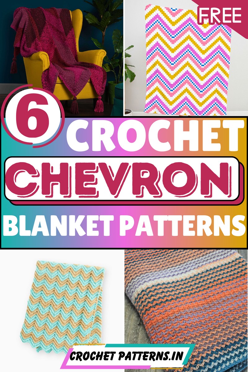 Free Crochet Chevron Blanket Patterns