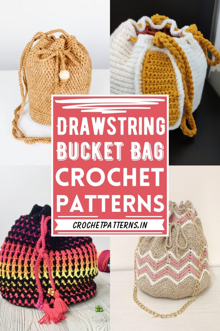 Free Drawstring Bucket Bag Patterns For Artistic Souls