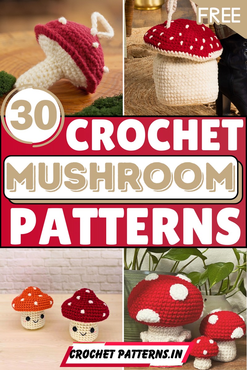 Free Crochet Mushroom Patterns