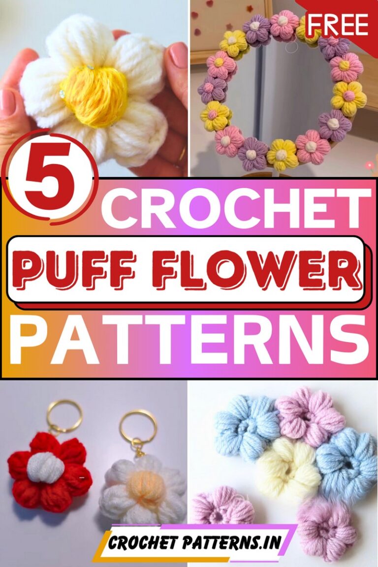 Hand Puff Pattern Unique Softer Crochet Puff Flower Patterns