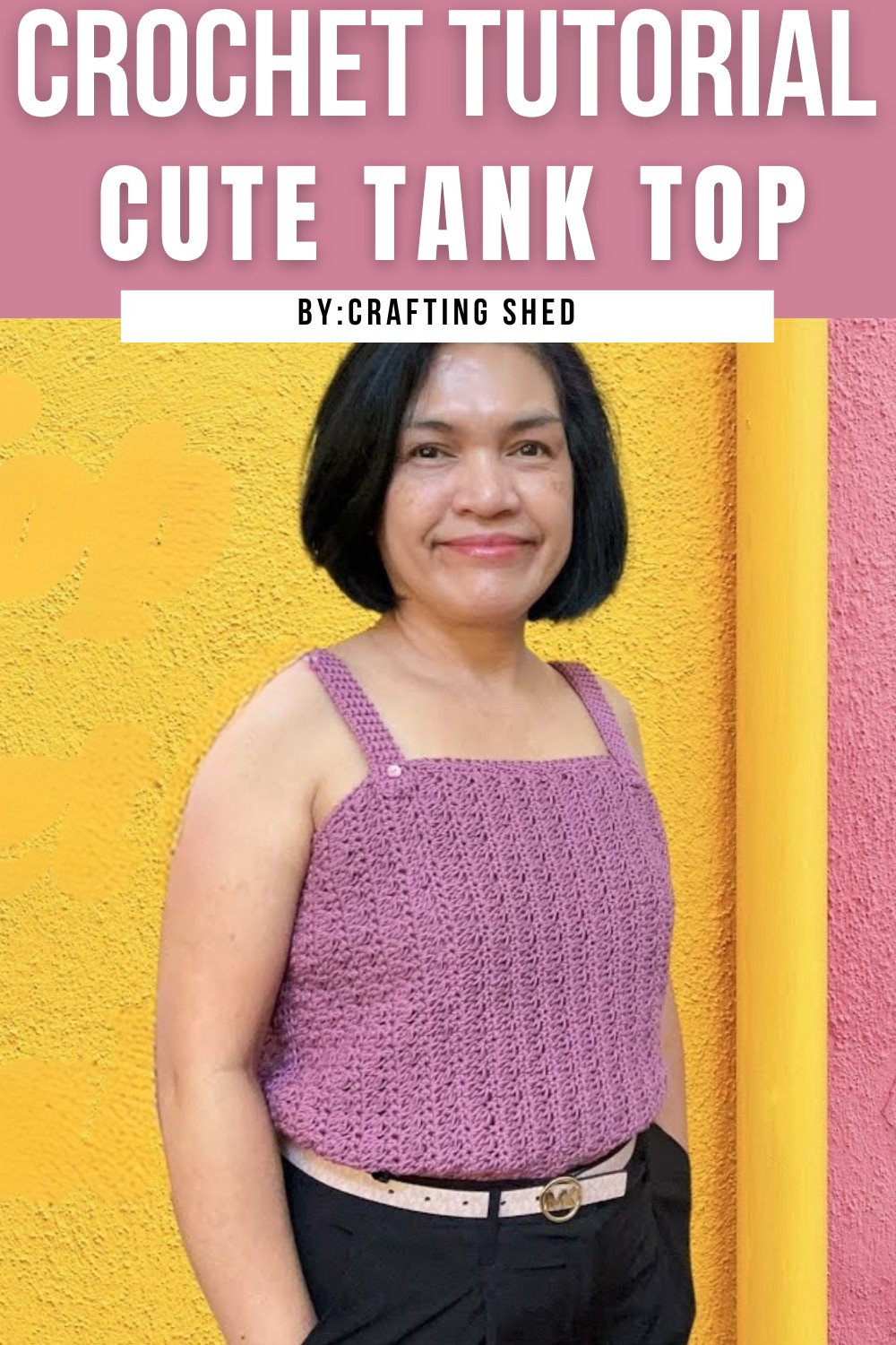 How To Crochet A Cute Tank Top