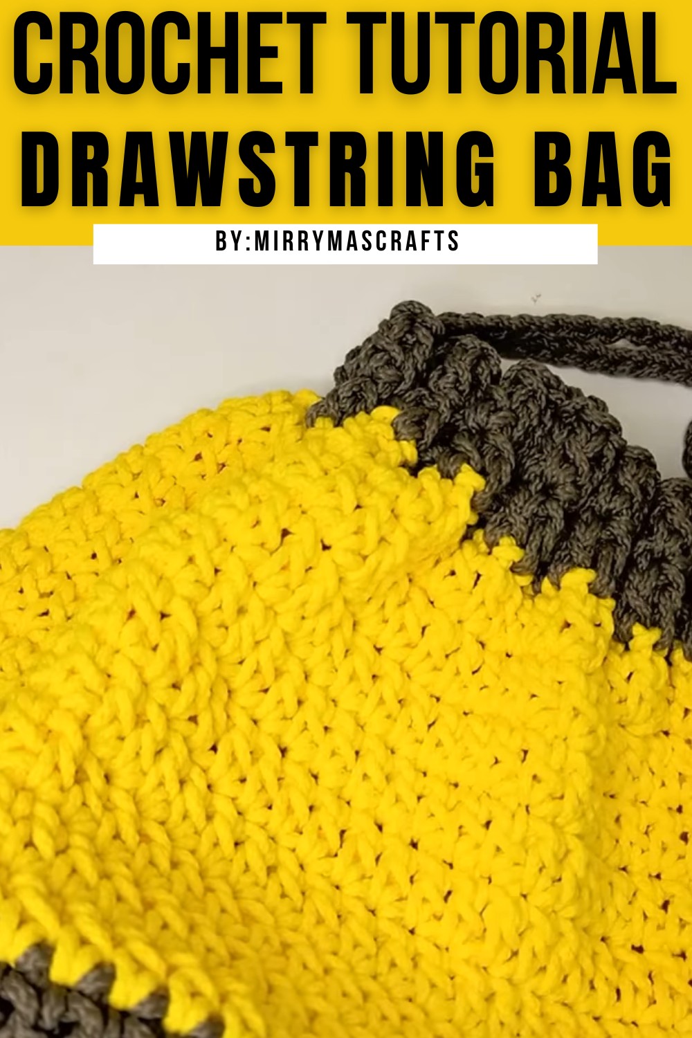 How To Make A Super Easy Drawstring Bag
