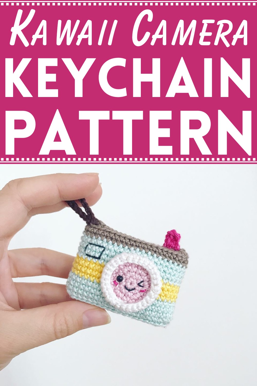 Kawaii Camera Keychain