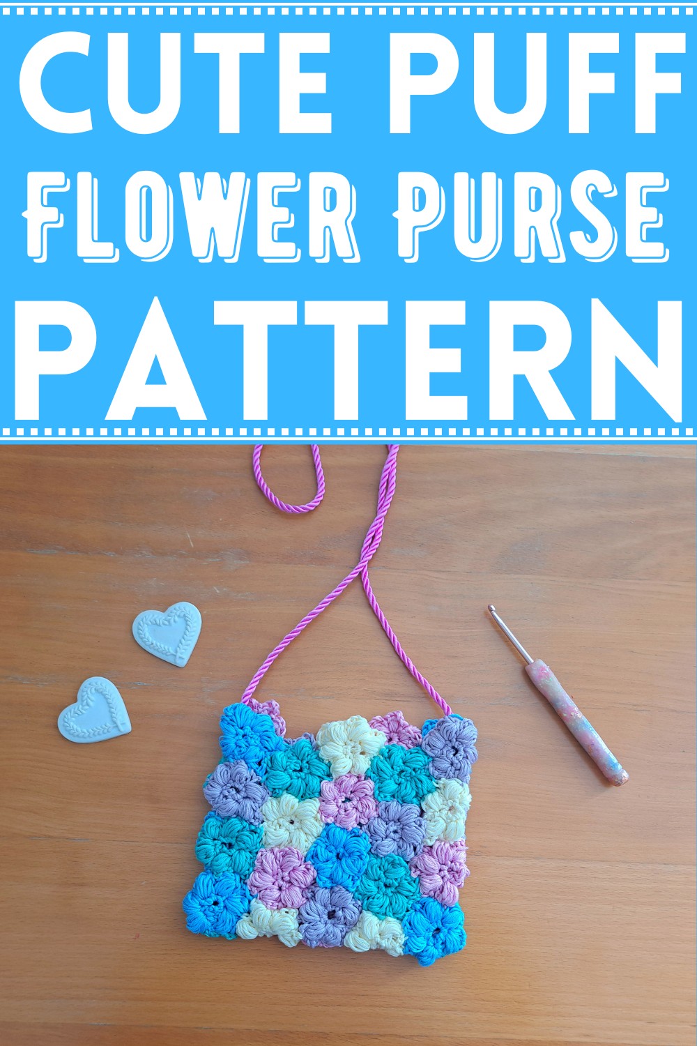 Puff Flower Purse