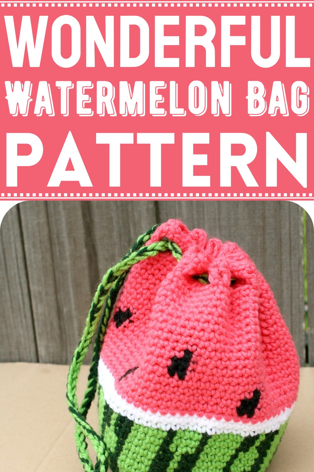 Wonderful Watermelon Bag