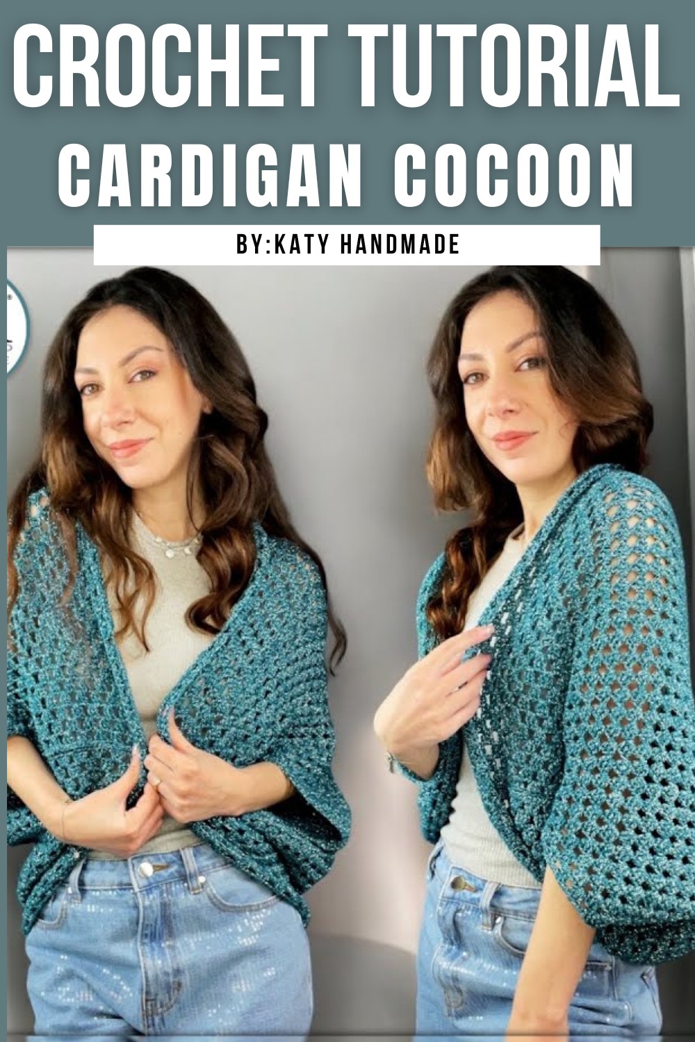 Cardigan Cocoon Crochet Pattern