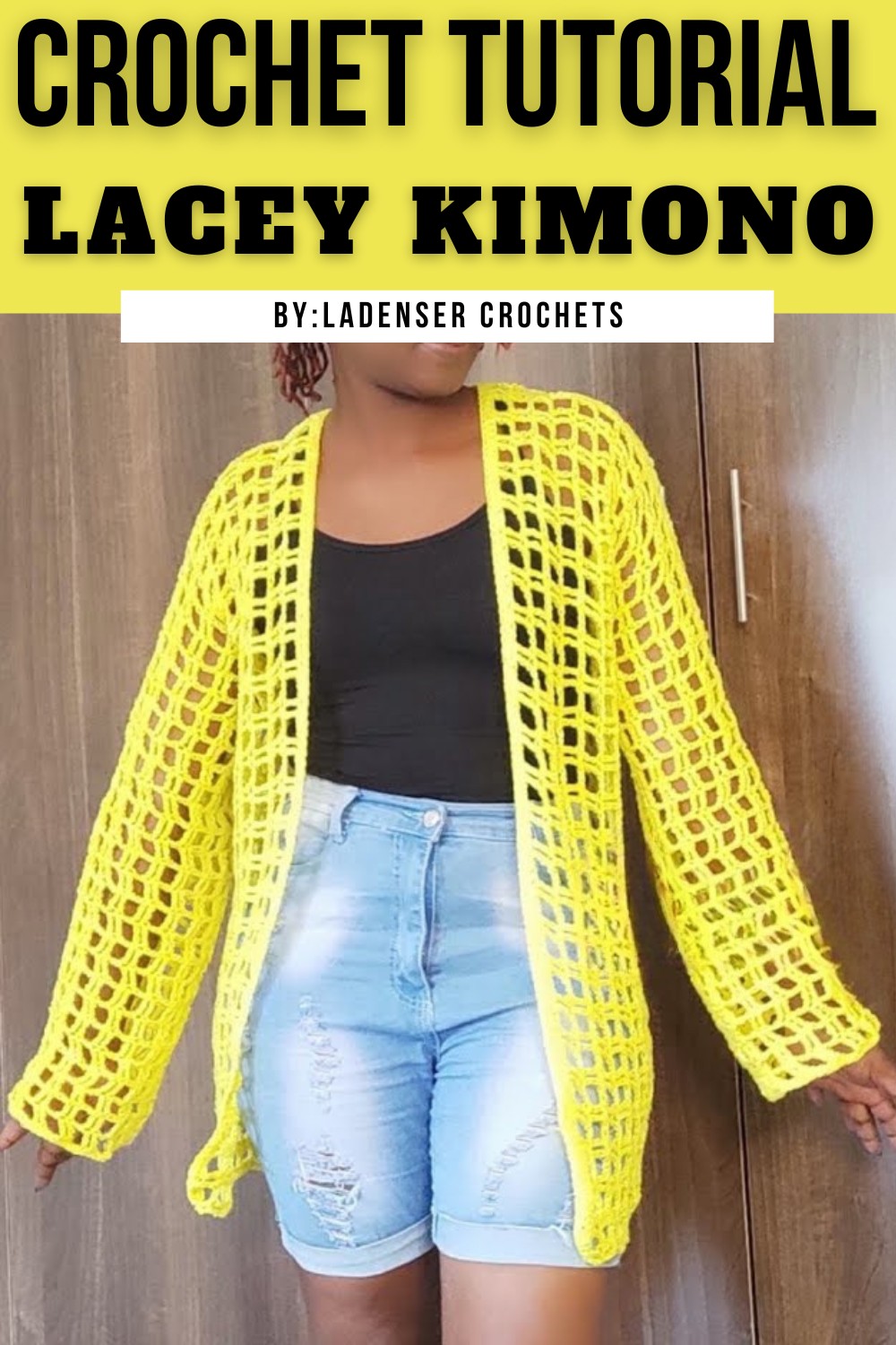 Crochet Lacey Kimono