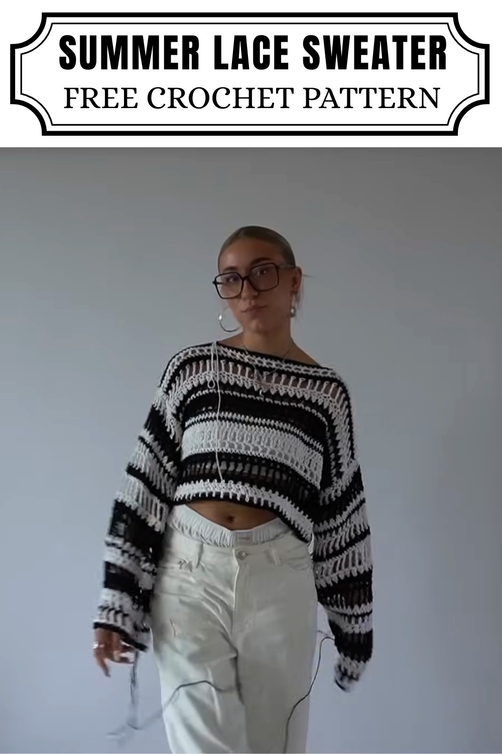 Crochet Summer Lace Sweater