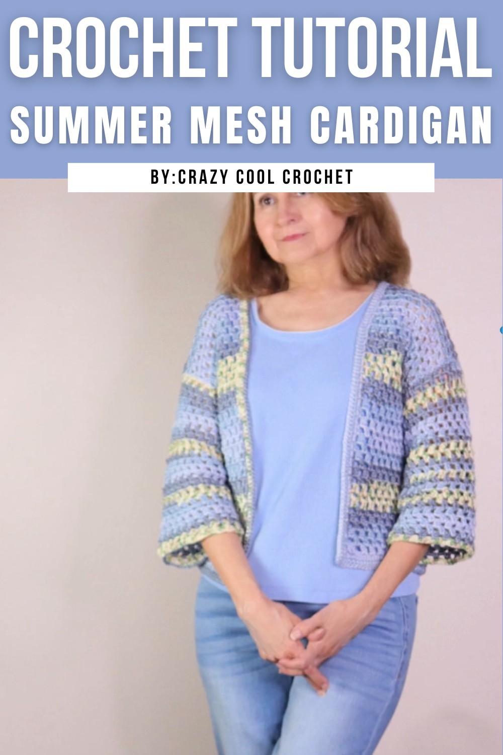 Crochet Summer Mesh Cardigan