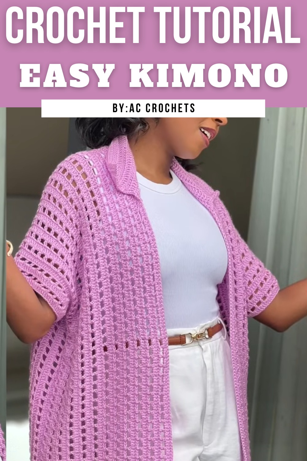 EASY Crochet Kimono Tutorial