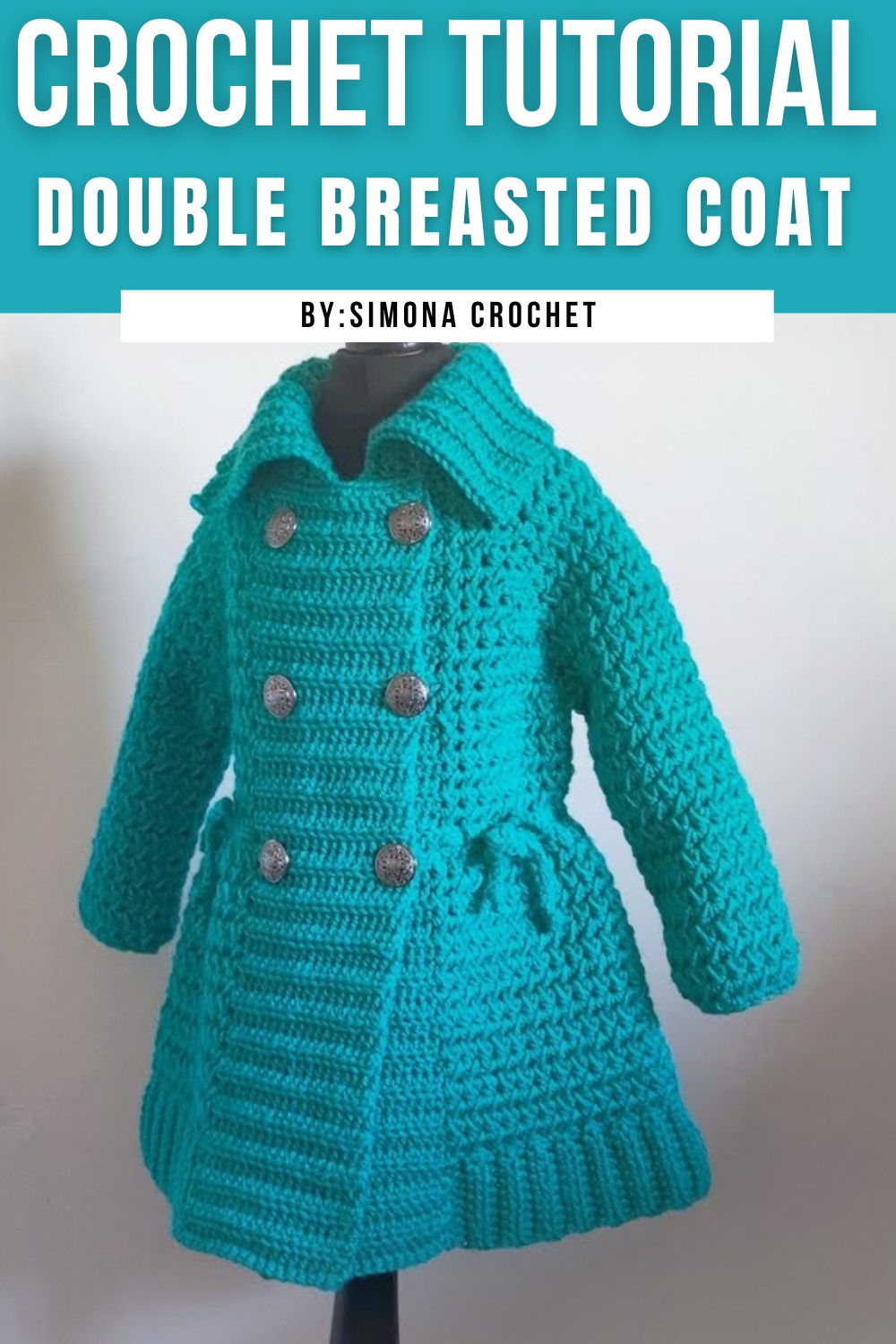 How To Crochet A Double Breasted Coat