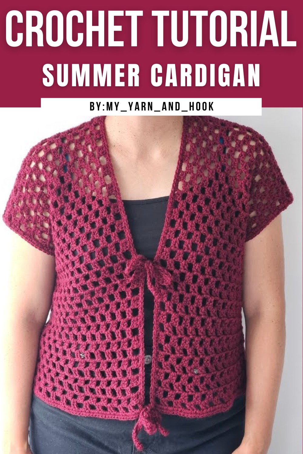 How To Crochet Summer Cardigan