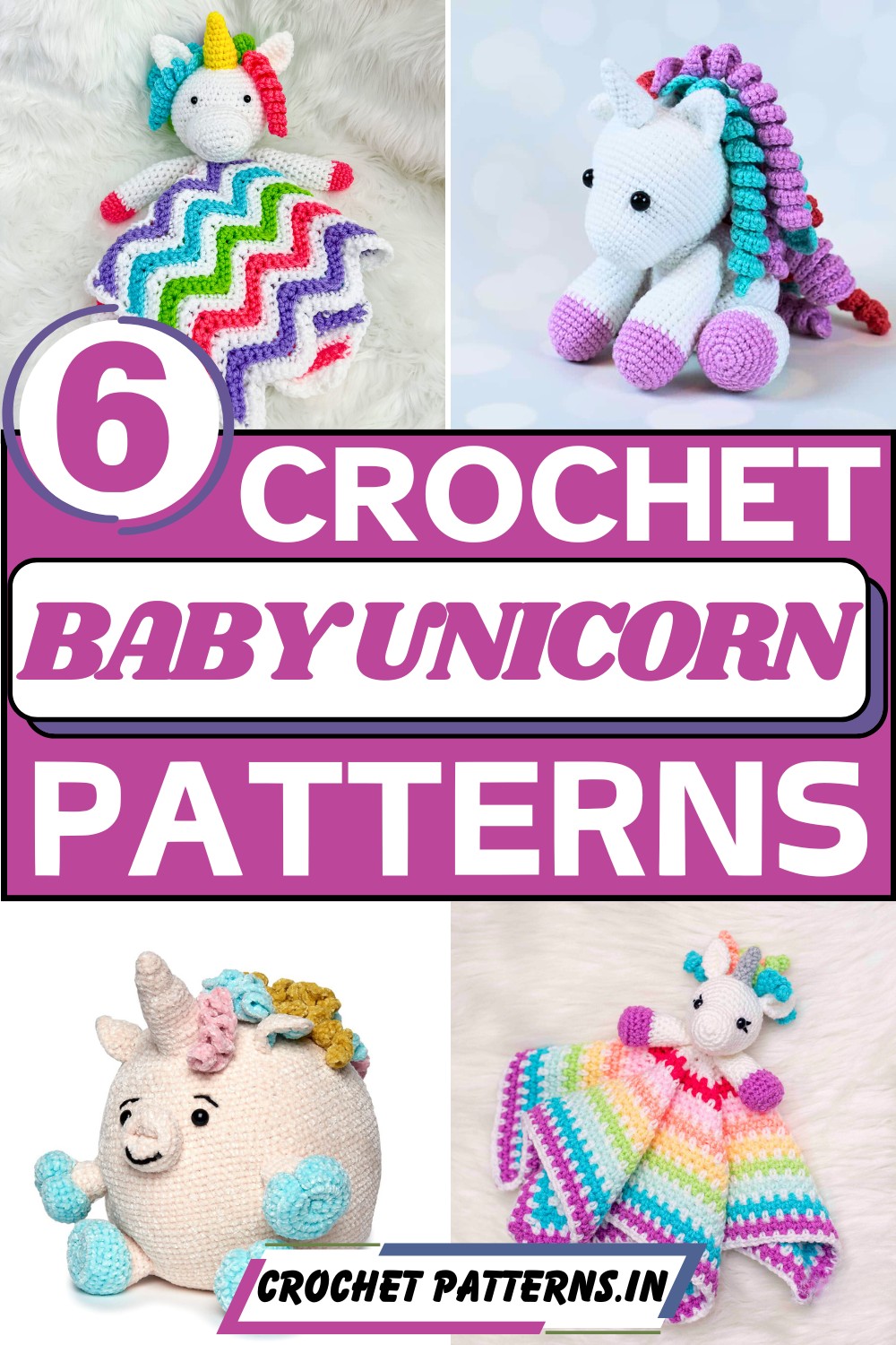 Crochet Baby Unicorn Patterns