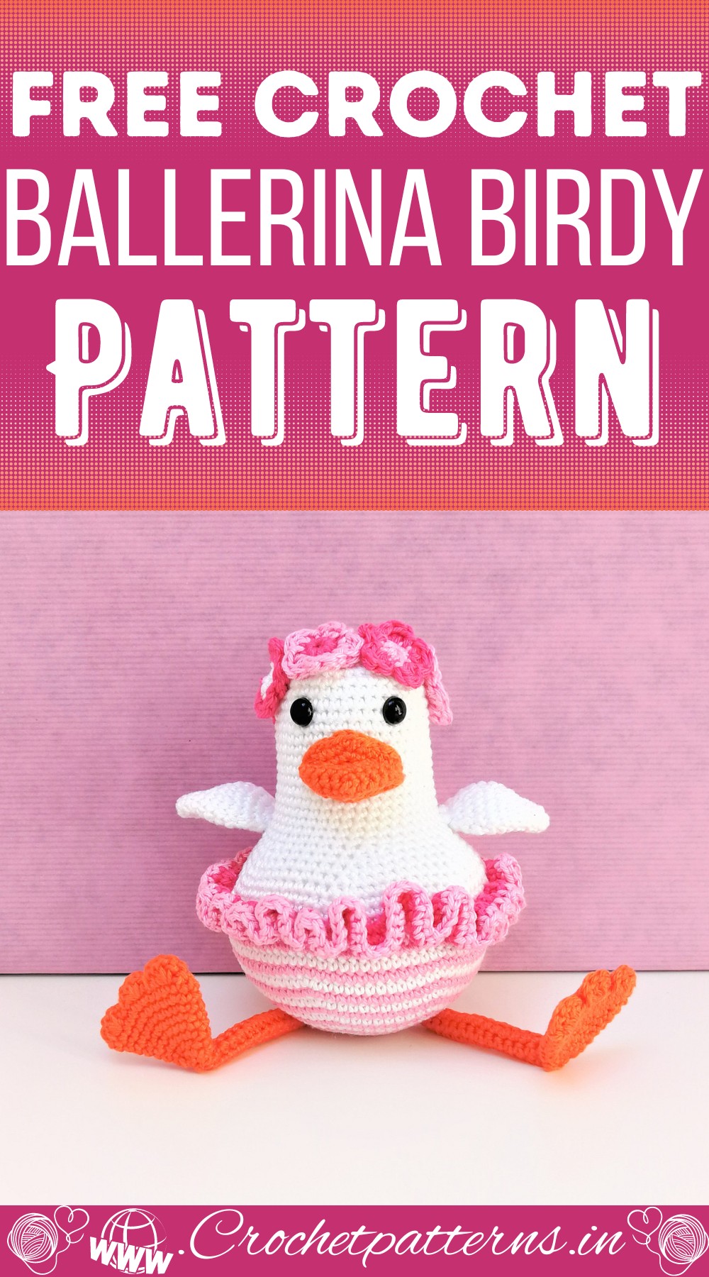 Crochet Ballerina Birdy Pattern