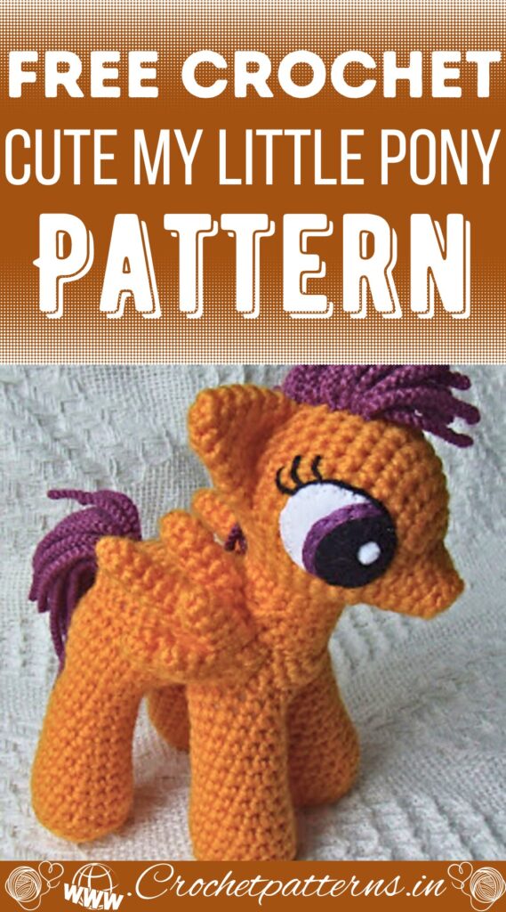 5 Easy Crochet My Little Pony Patterns For Kids Toys Collection