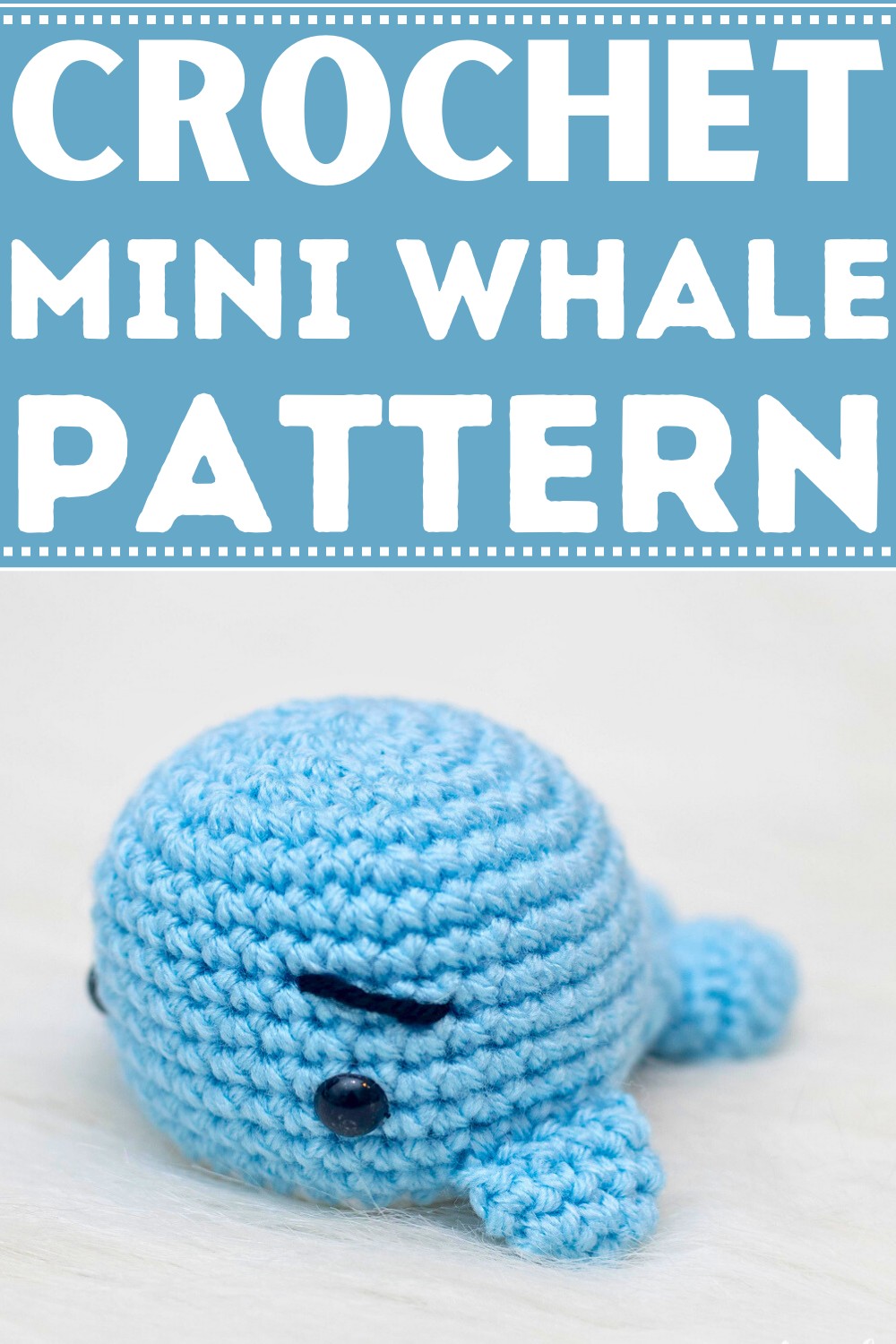 Crochet Mini Whale Pattern