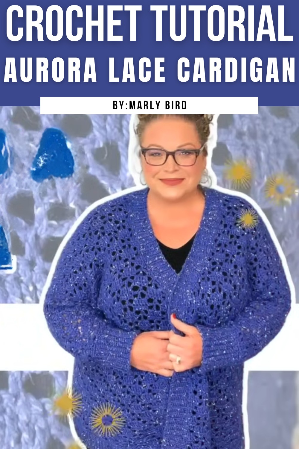 Aurora Lace Crochet Cardigan Pattern