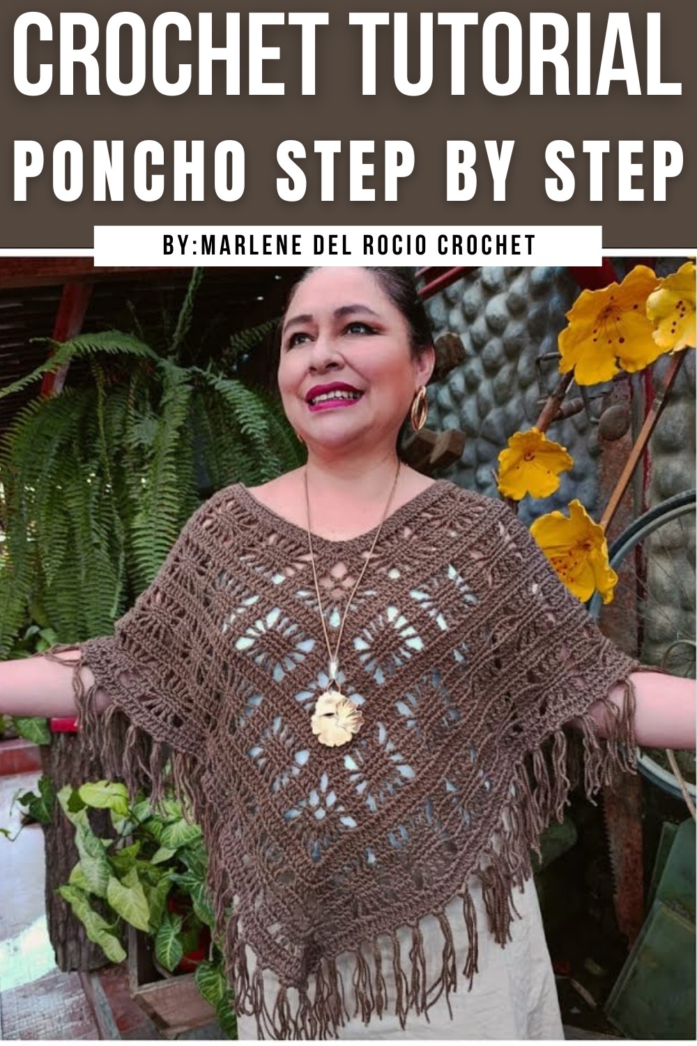 Crochet Poncho Step By Step