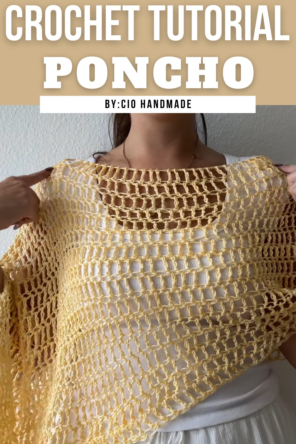 Crochet Poncho Tutorial