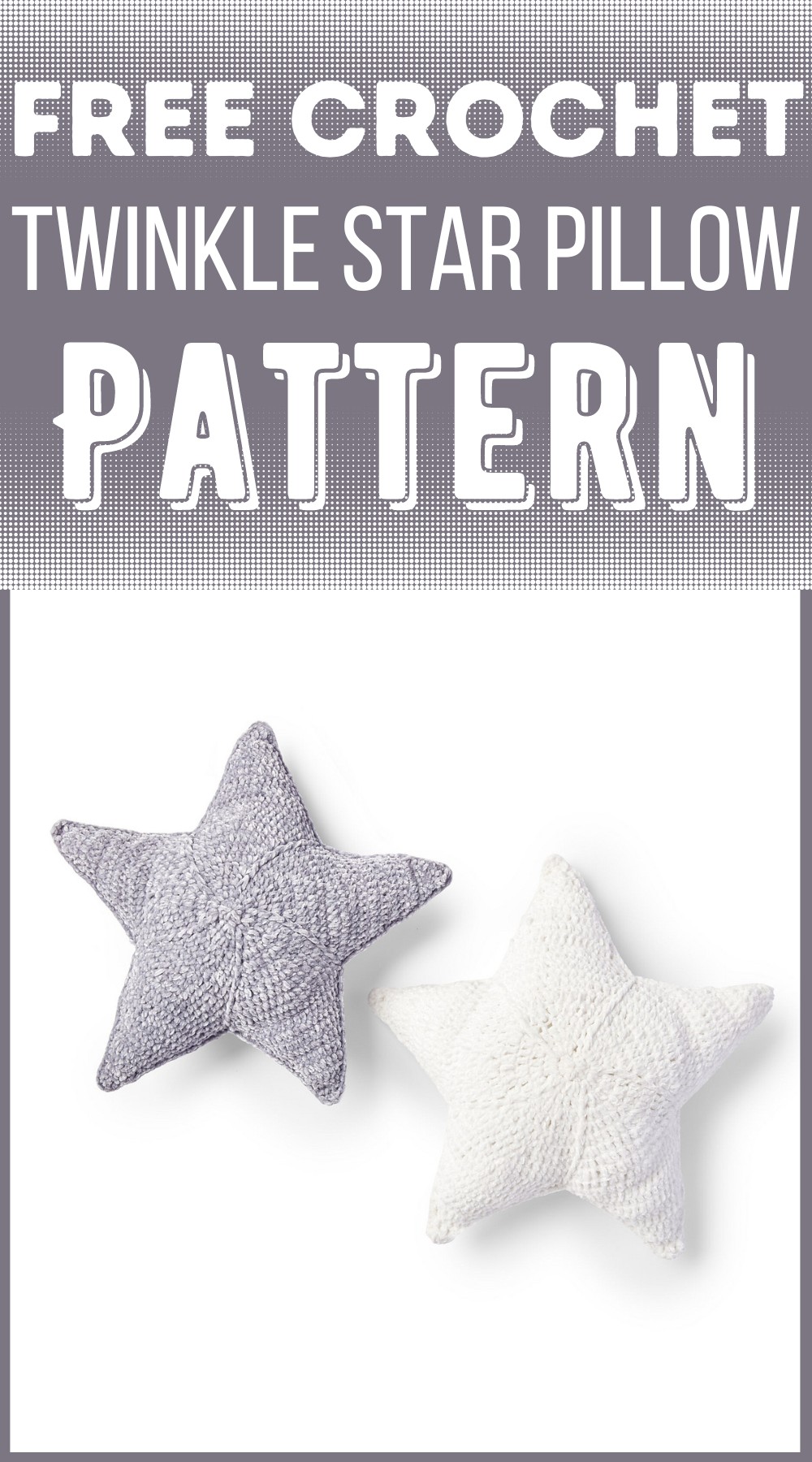 Crochet Twinkle Star Pillow Pattern
