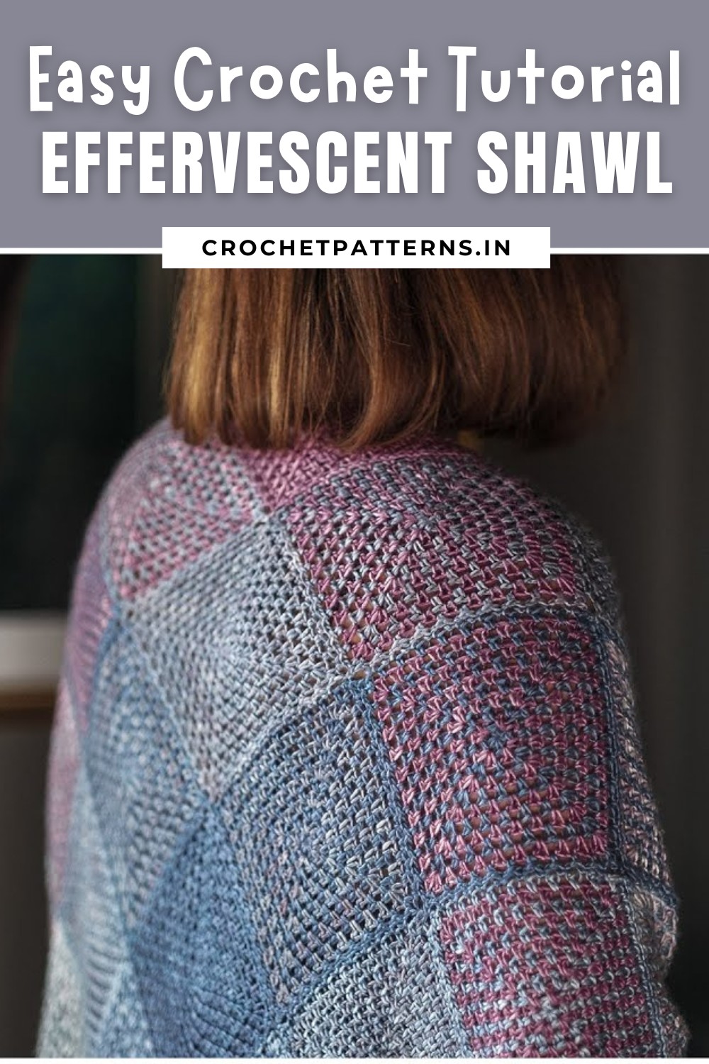 Granny Square Effervescent Shawl