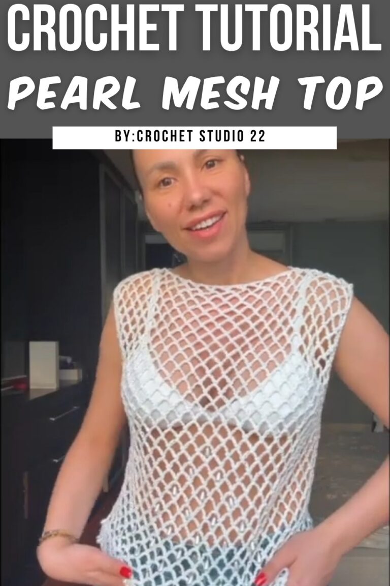 11 Stylish Crochet Mesh Top Patterns For Everyone