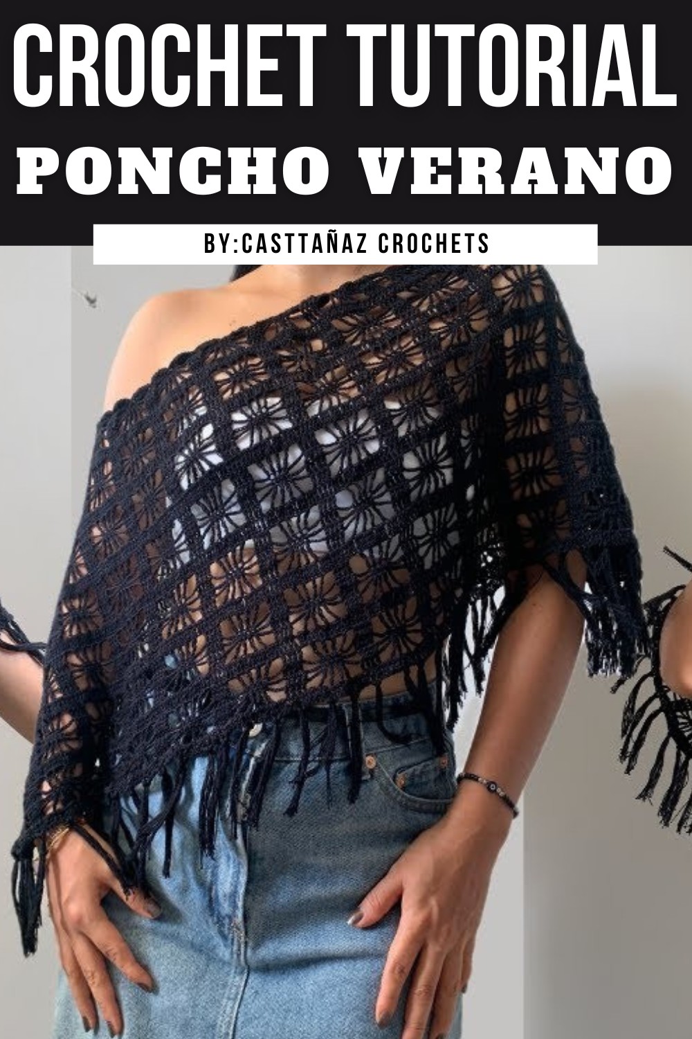 Poncho Crochet Verano