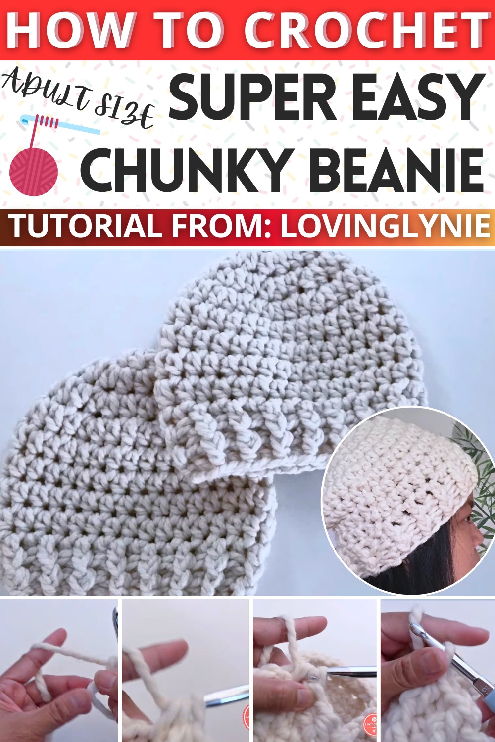 Crochet Chunky Beanie