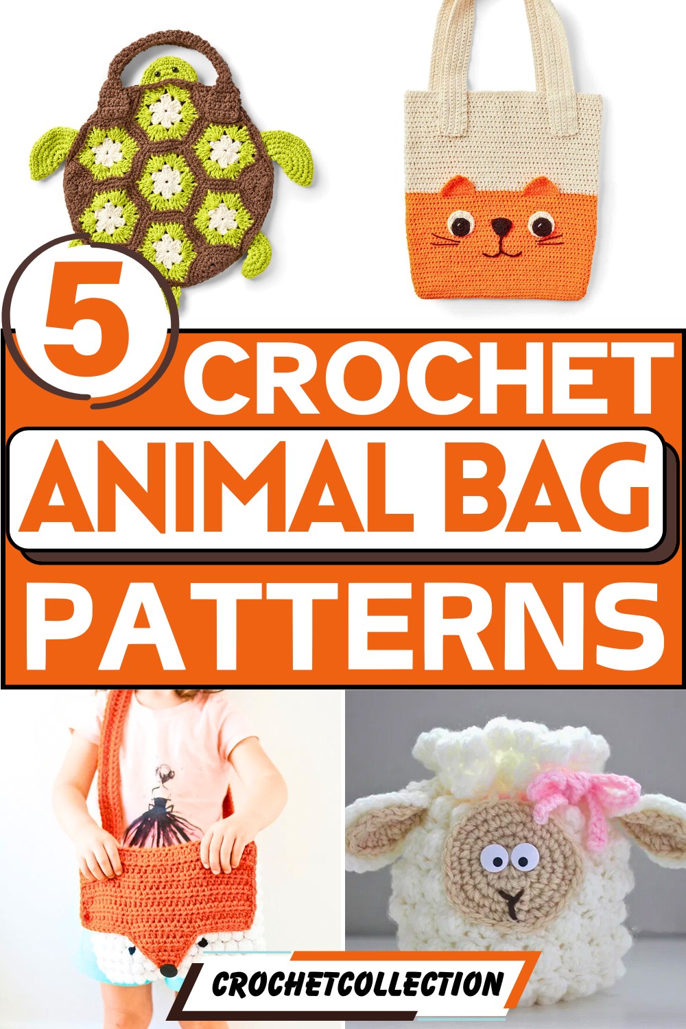 Crochet Animal Bag Patterns