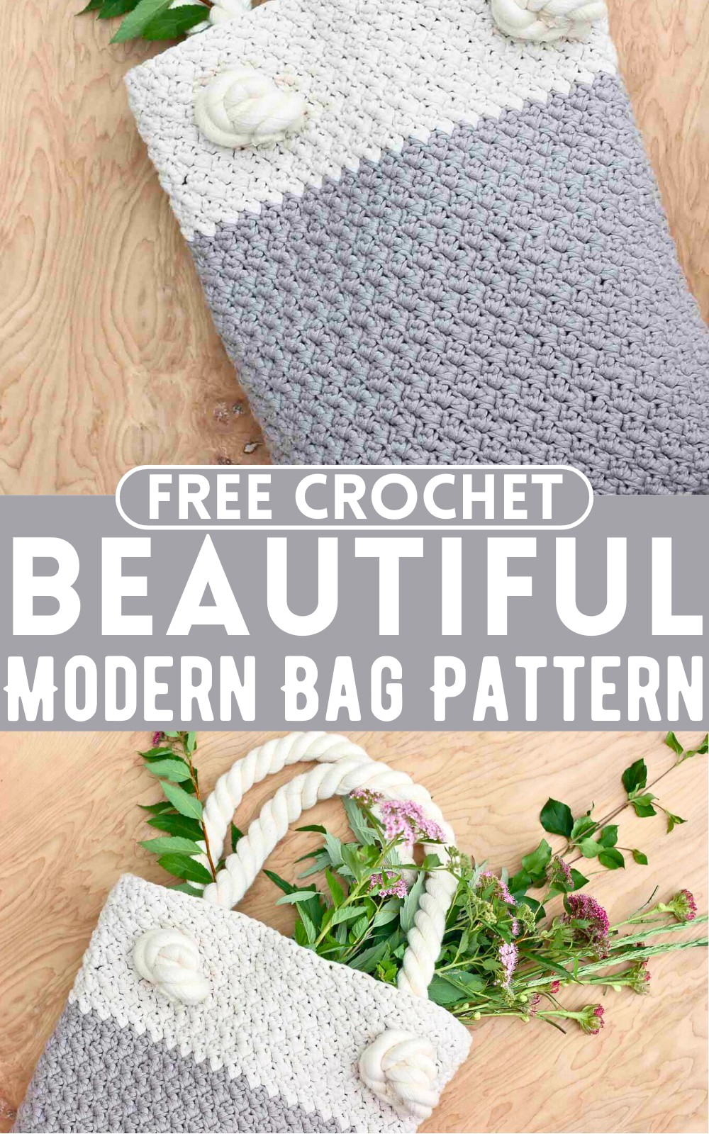 Crochet Beautiful Modern Bag Pattern